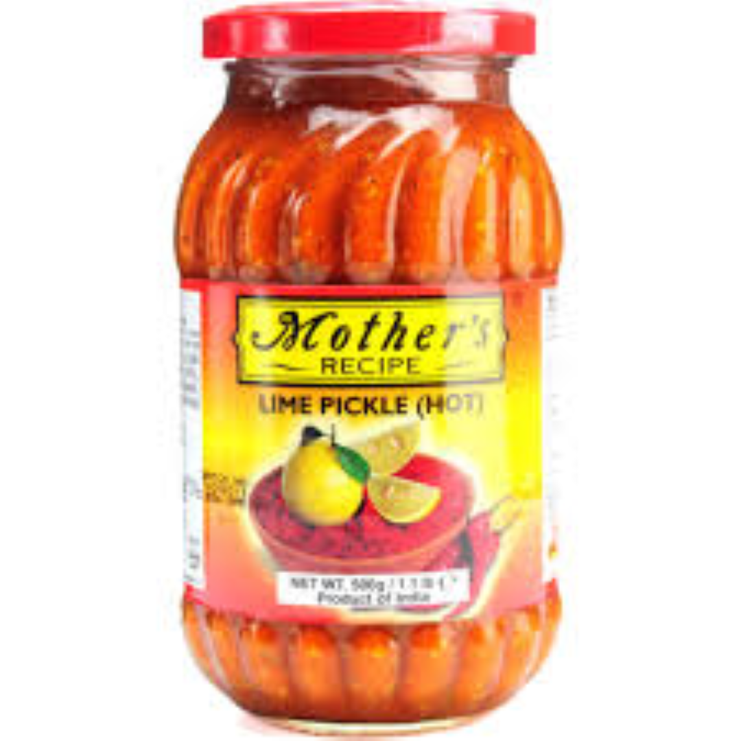 MOTHERS RECIPE LIME PICKLE HOT 500G